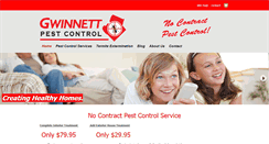 Desktop Screenshot of gwinnettpest.com